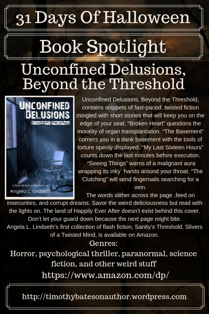31 Days Of Halloween - Unconfined Delusions - Book Spotlight